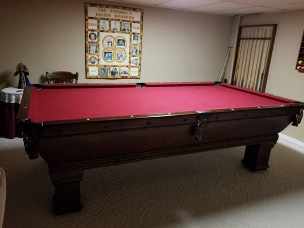 used billiard tables for sale near me